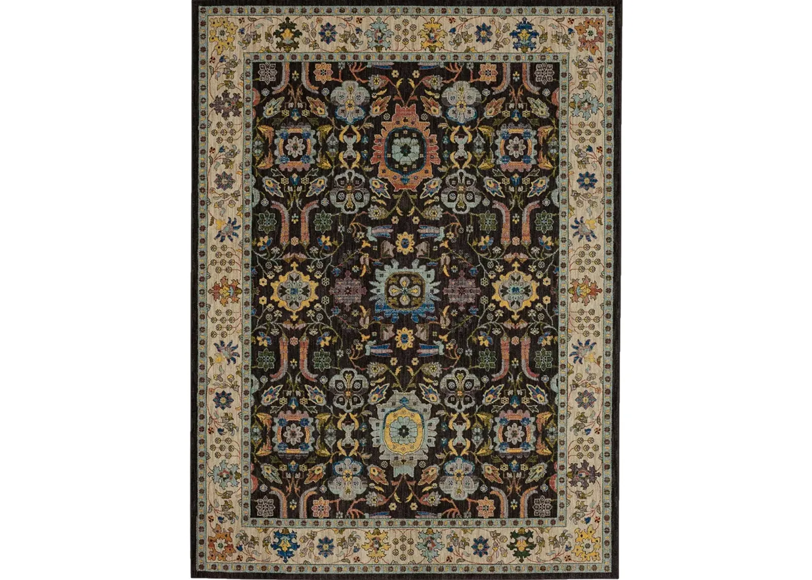 Pandora Enmity Charcoal 5' 3" X 7' 10" Rug