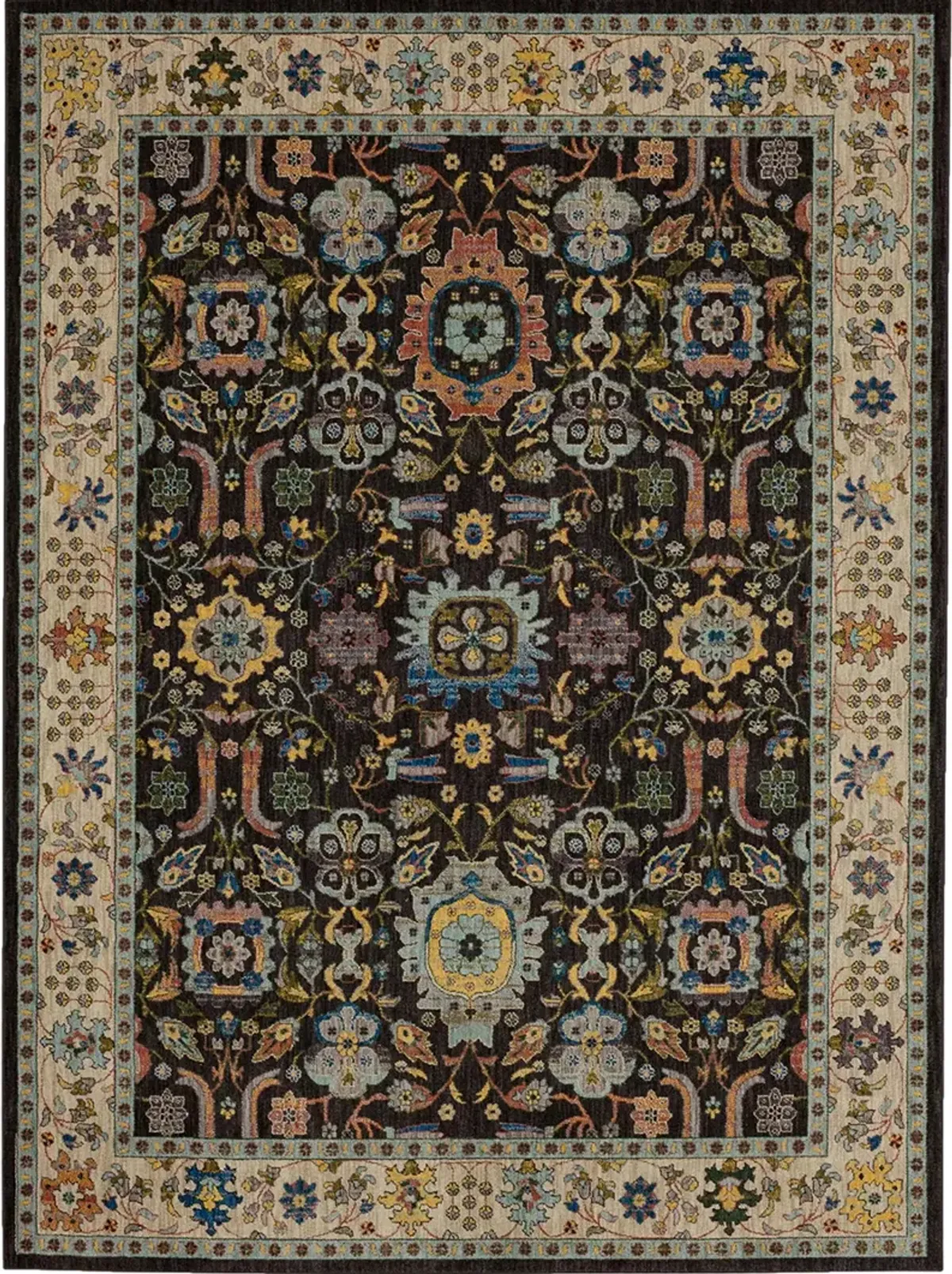 Pandora Enmity Charcoal 5' 3" X 7' 10" Rug