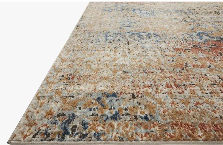 Bianca BIA09 Ocean/Spice 3'4" x 5'7" Rug