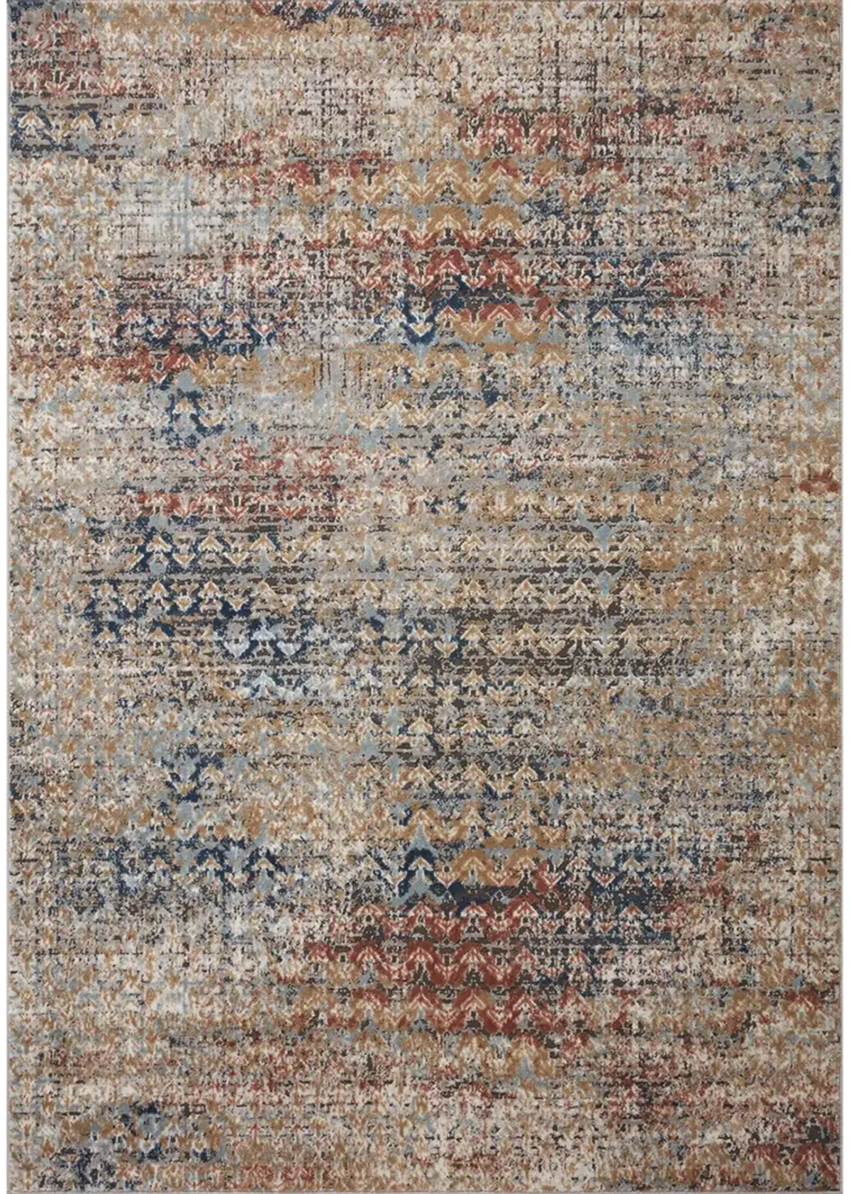 Bianca BIA09 Ocean/Spice 3'4" x 5'7" Rug