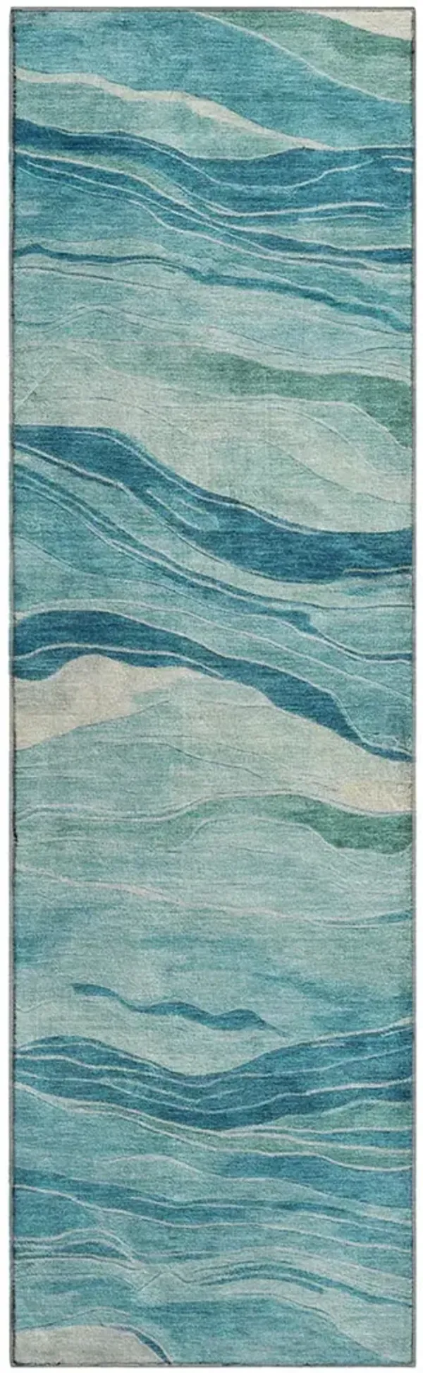 Pacifica PA6 Turquoise 2'3" x 7'6" Rug