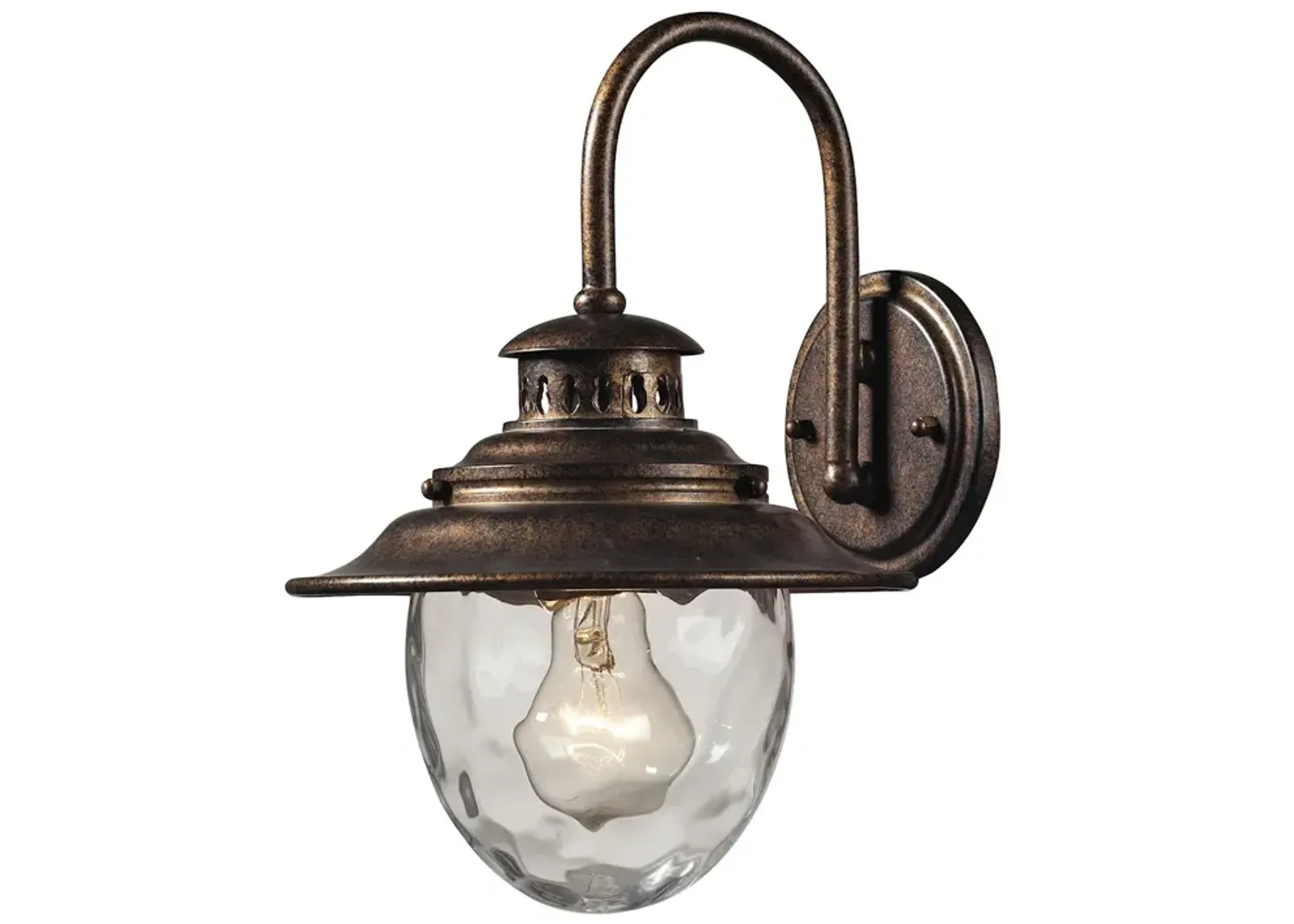 Searsport 13'' High 1-Light Bronze Outdoor Sconce