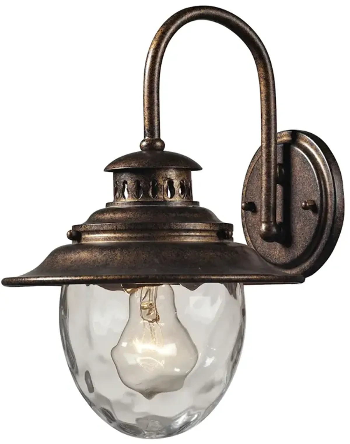 Searsport 13'' High 1-Light Bronze Outdoor Sconce