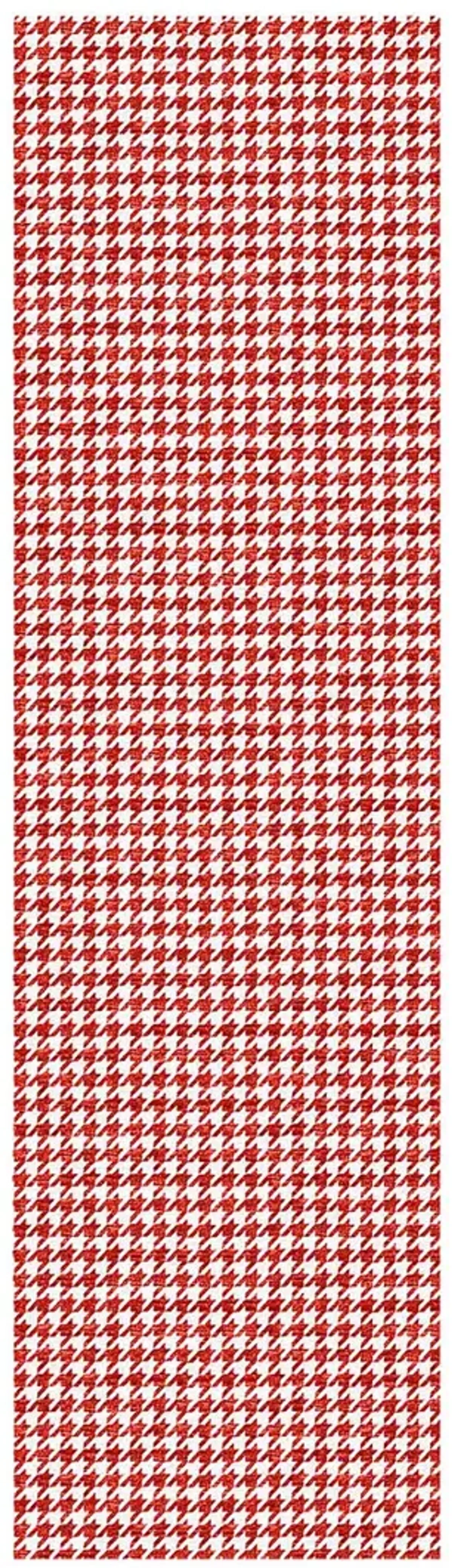 Hinton HN1 Red 2'3" x 7'6" Rug