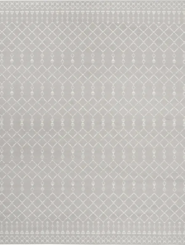 Whimsicle WHS02 Gray 8' x Round Rug