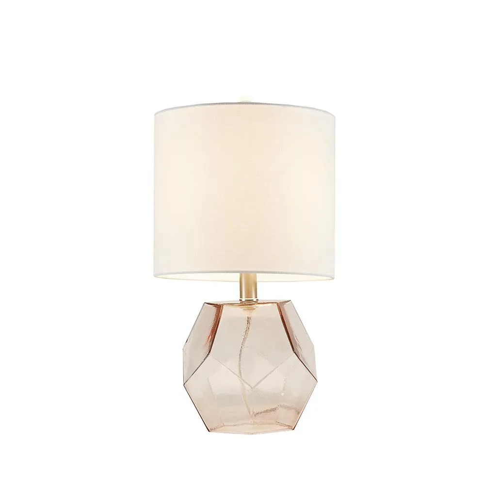 Belen Kox Rosaline Blush Glass Table Lamp, Belen Kox