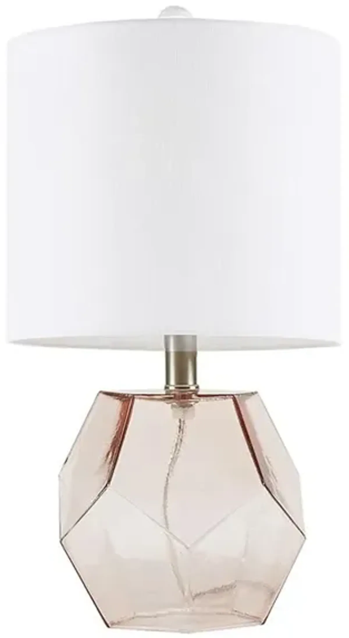 Belen Kox Rosaline Blush Glass Table Lamp, Belen Kox