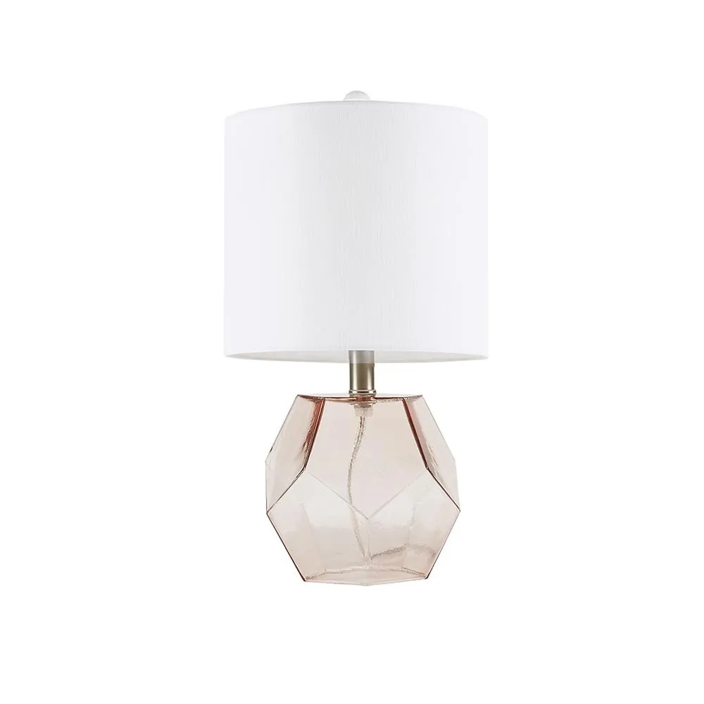 Belen Kox Rosaline Blush Glass Table Lamp, Belen Kox