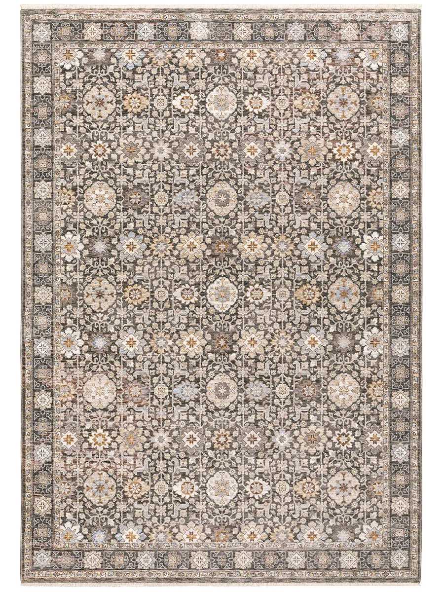 Maharaja 6'7" x 9'6" Char Rug