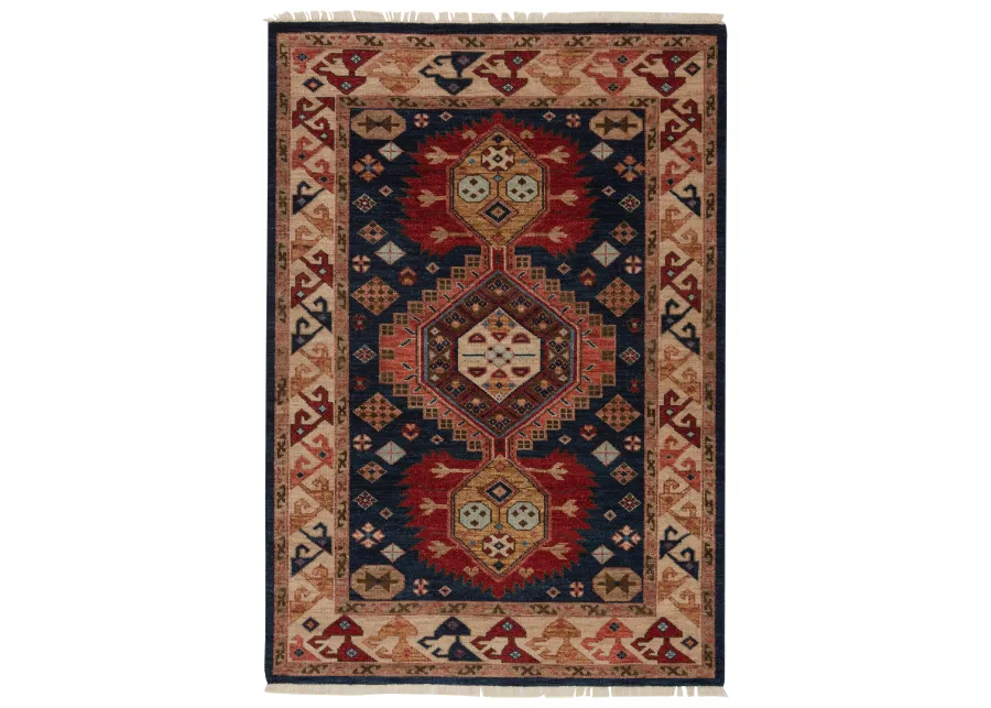 Village By Artemis Karter Blue 8' x 10' Rug