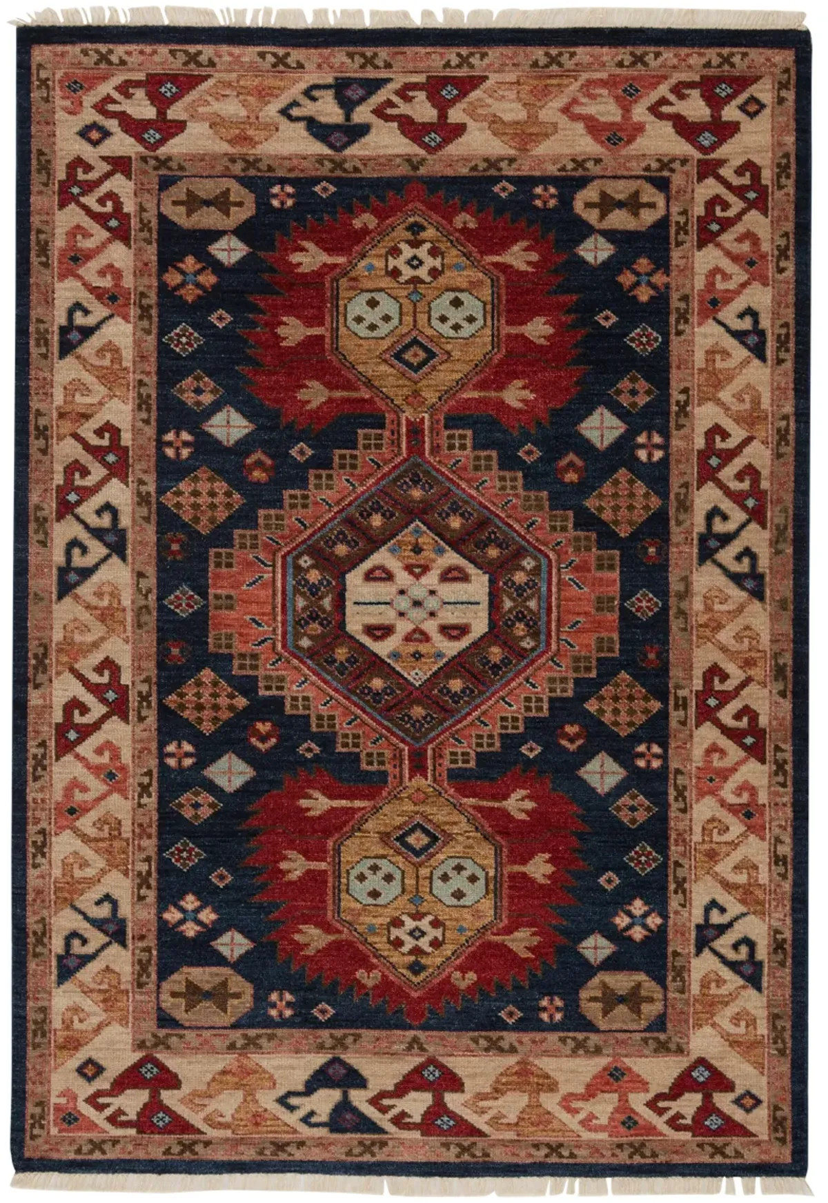 Village By Artemis Karter Blue 8' x 10' Rug