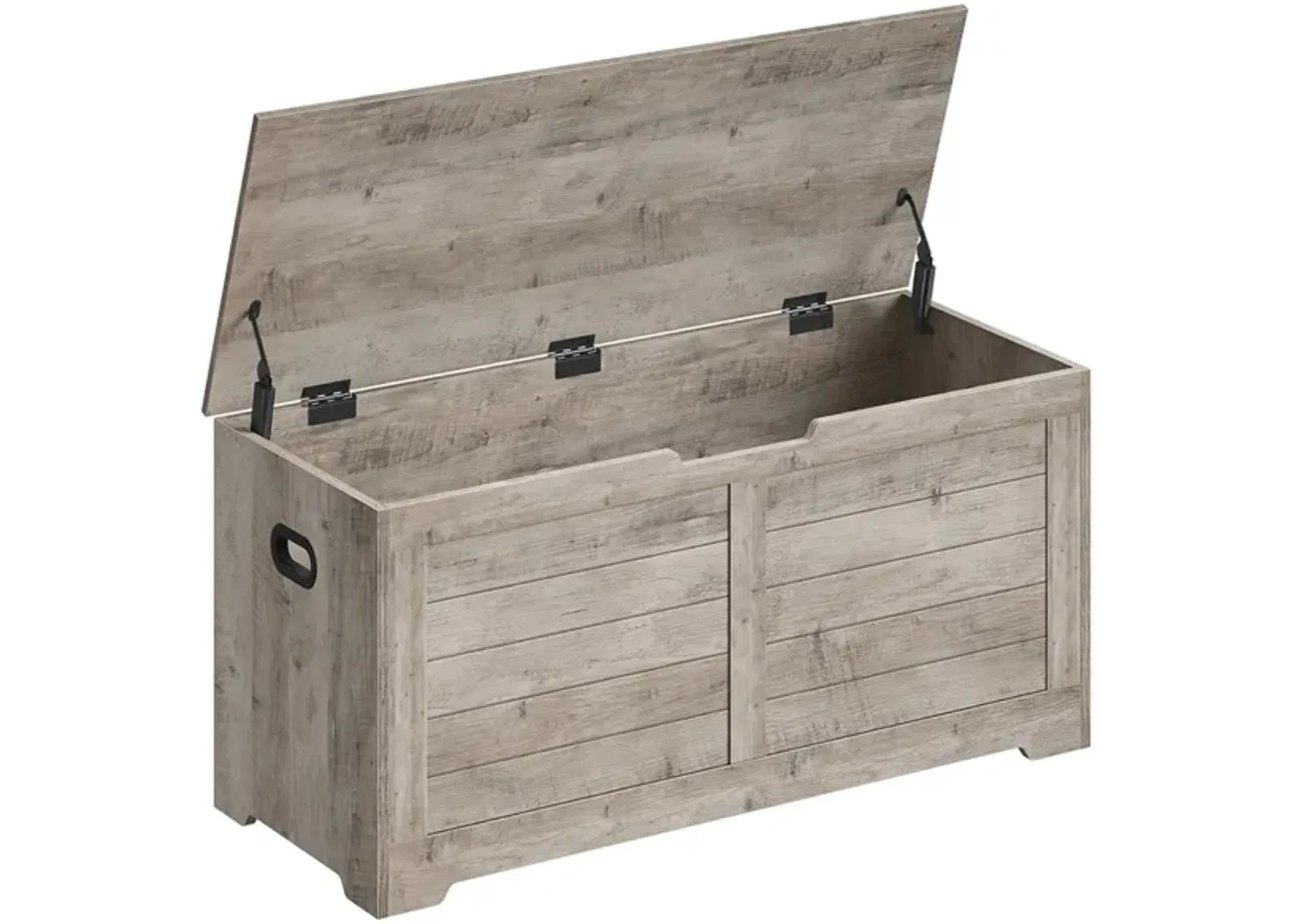 Storage Chest with 2 Safety Hinges