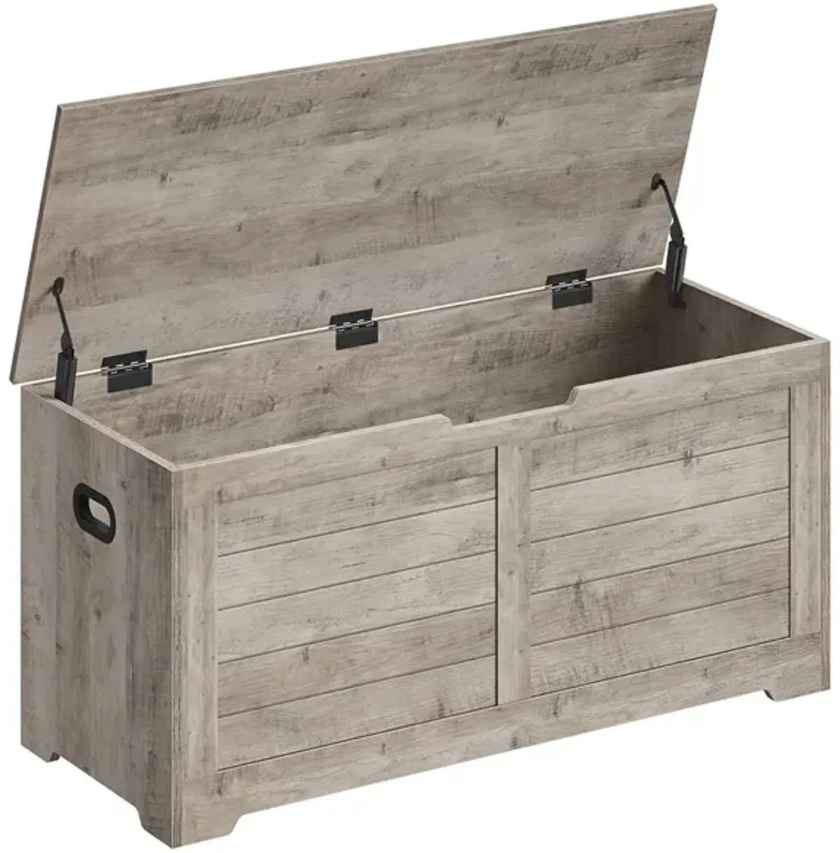 Storage Chest with 2 Safety Hinges