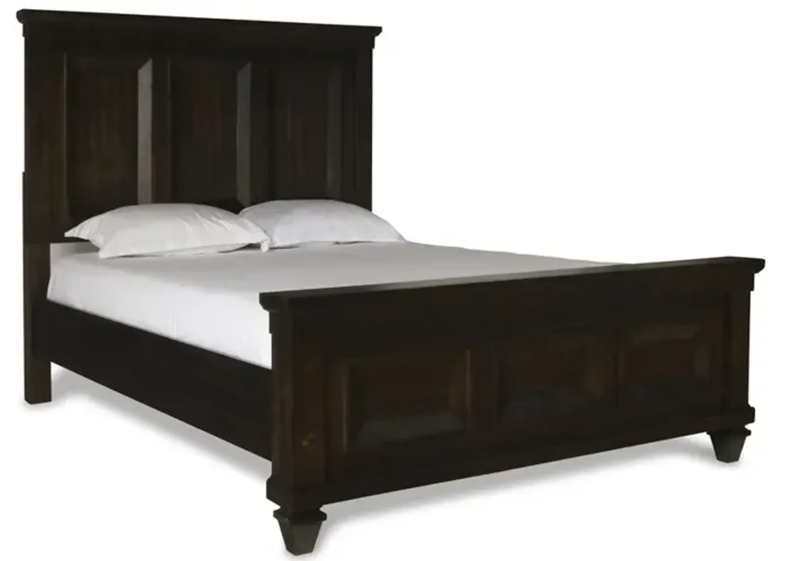 New Classic Furniture Furniture Sevilla 5-Piece Wood King Bedroom Set in Walnut