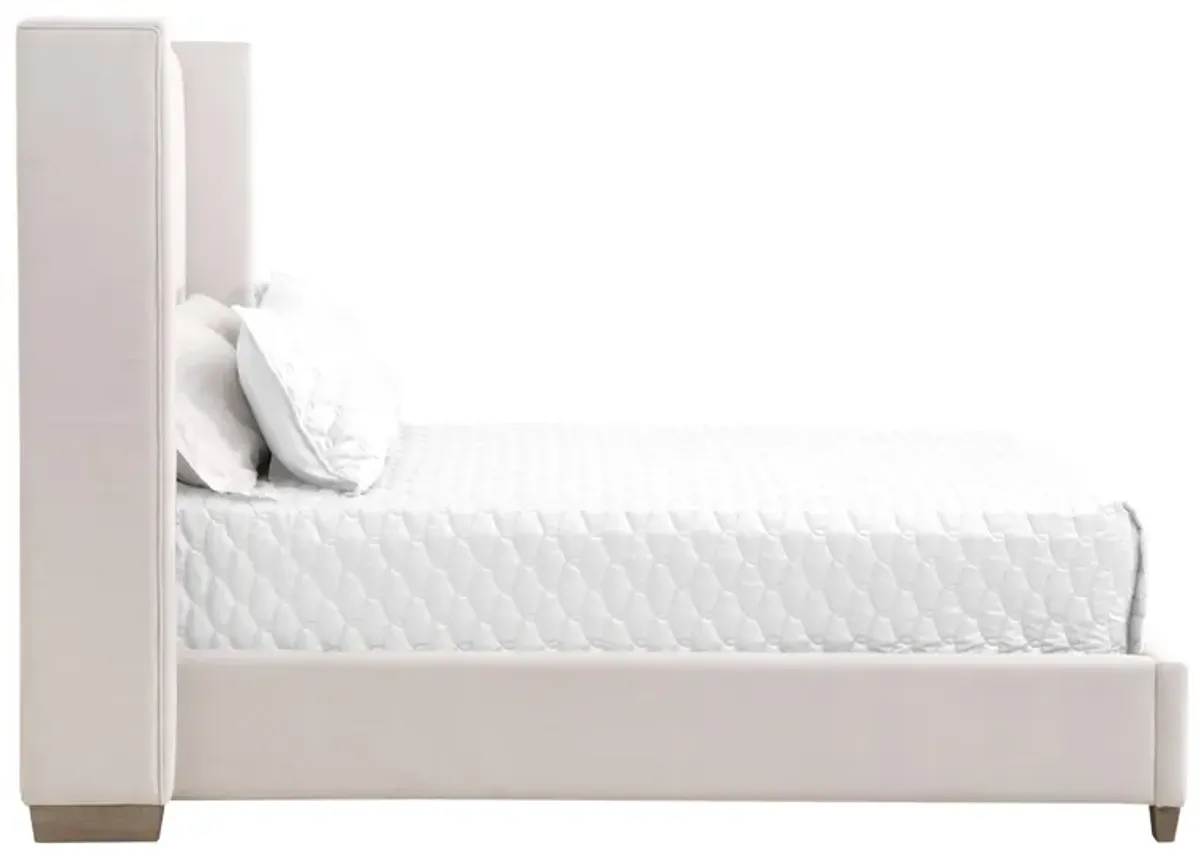 Chandler Queen Bed, Cream