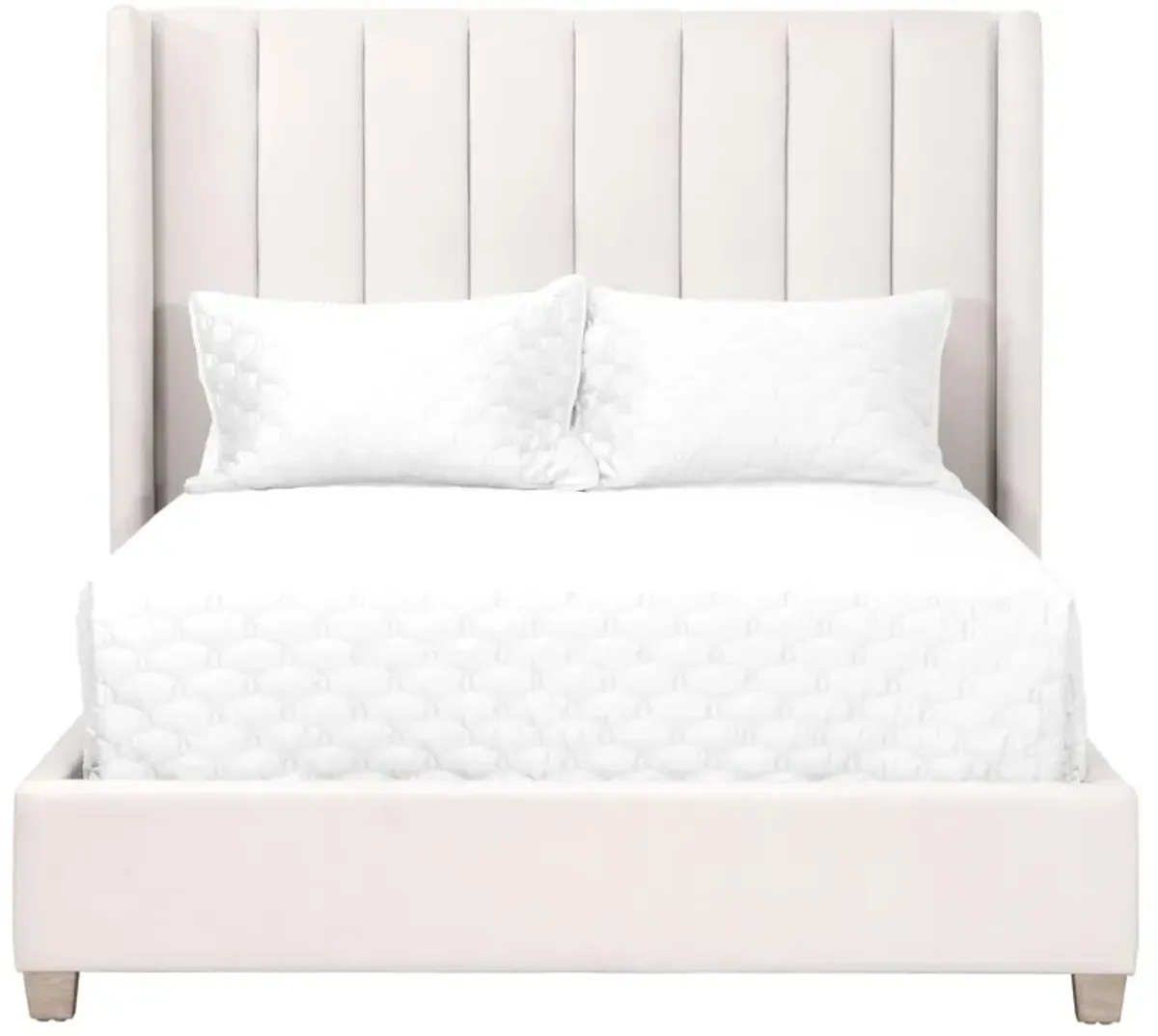 Chandler Queen Bed, Cream