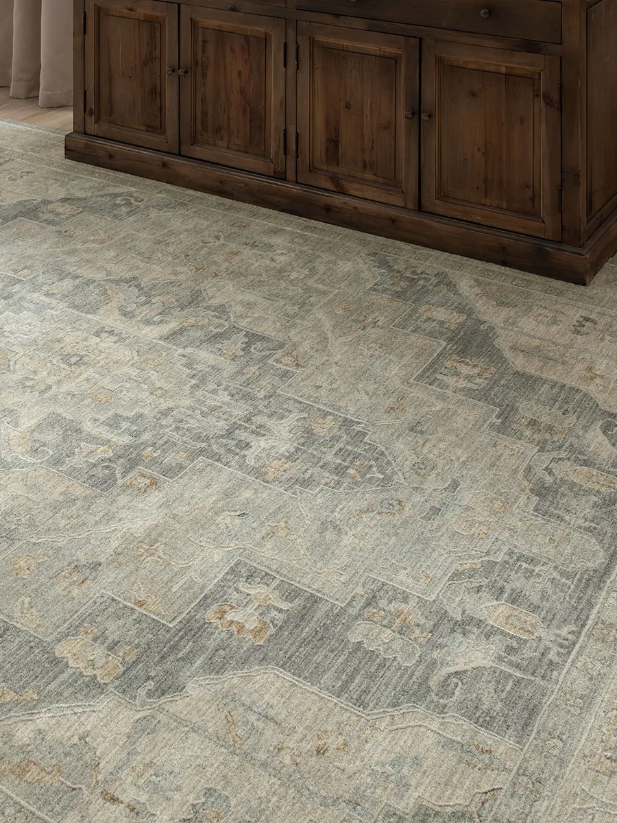 Adalia Kumra Dark gray 7' 10" X 10' 3" Rug