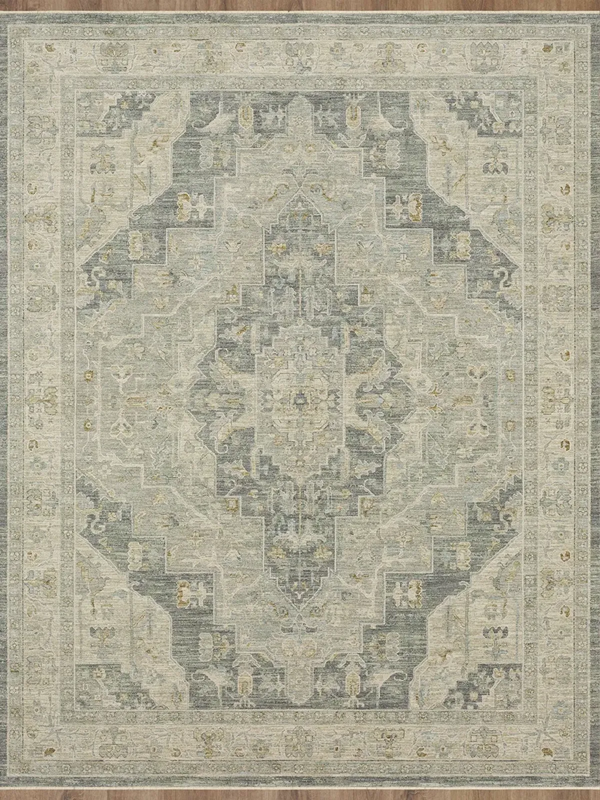 Adalia Kumra Dark gray 7' 10" X 10' 3" Rug