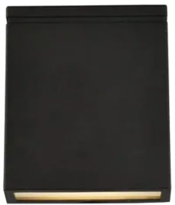 Living District Raine Integrated LED wall sconce  in black