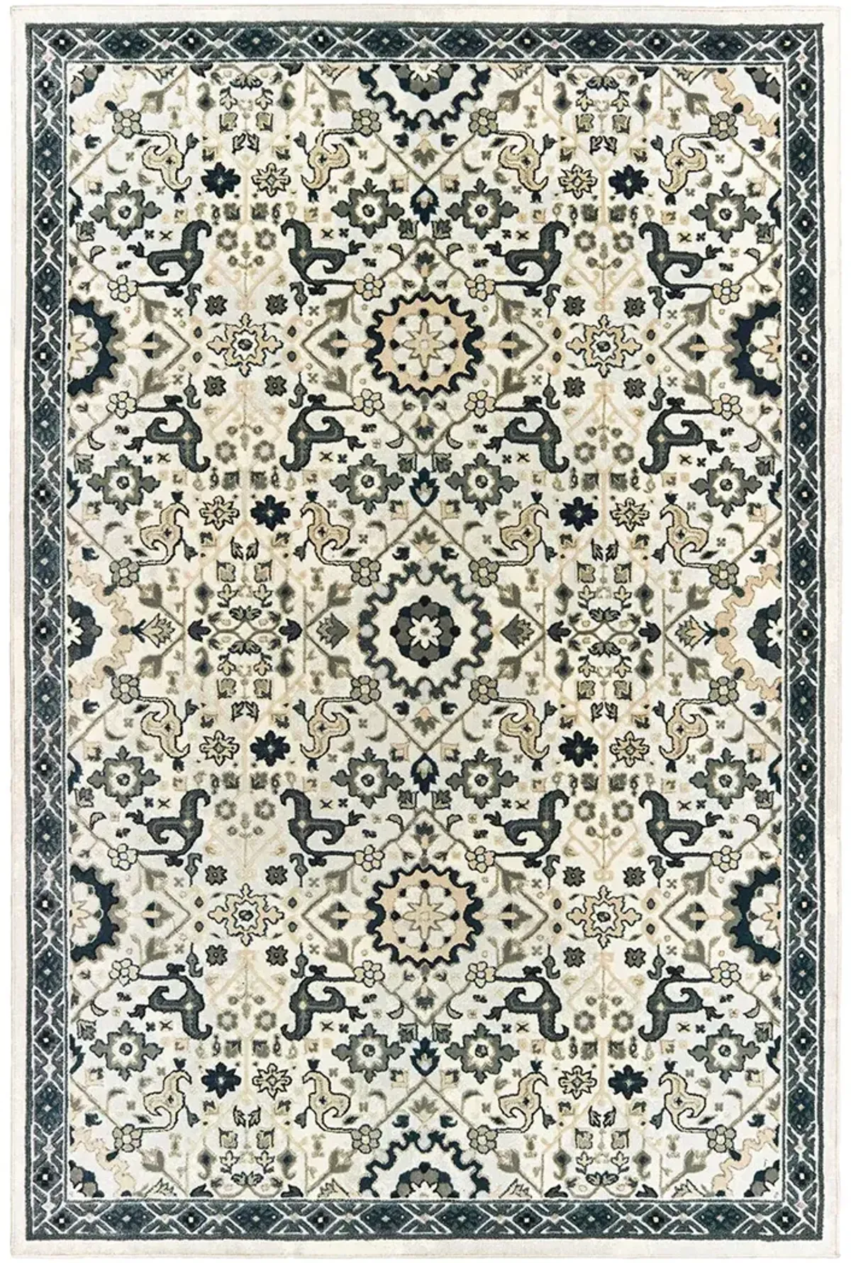 Bowen 5'3" x 7'6" Ivory Rug