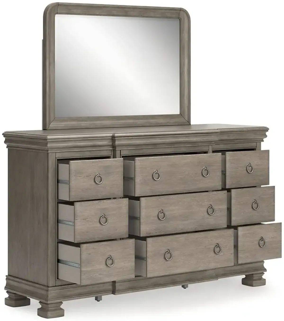 Lexorne Dresser and Mirror