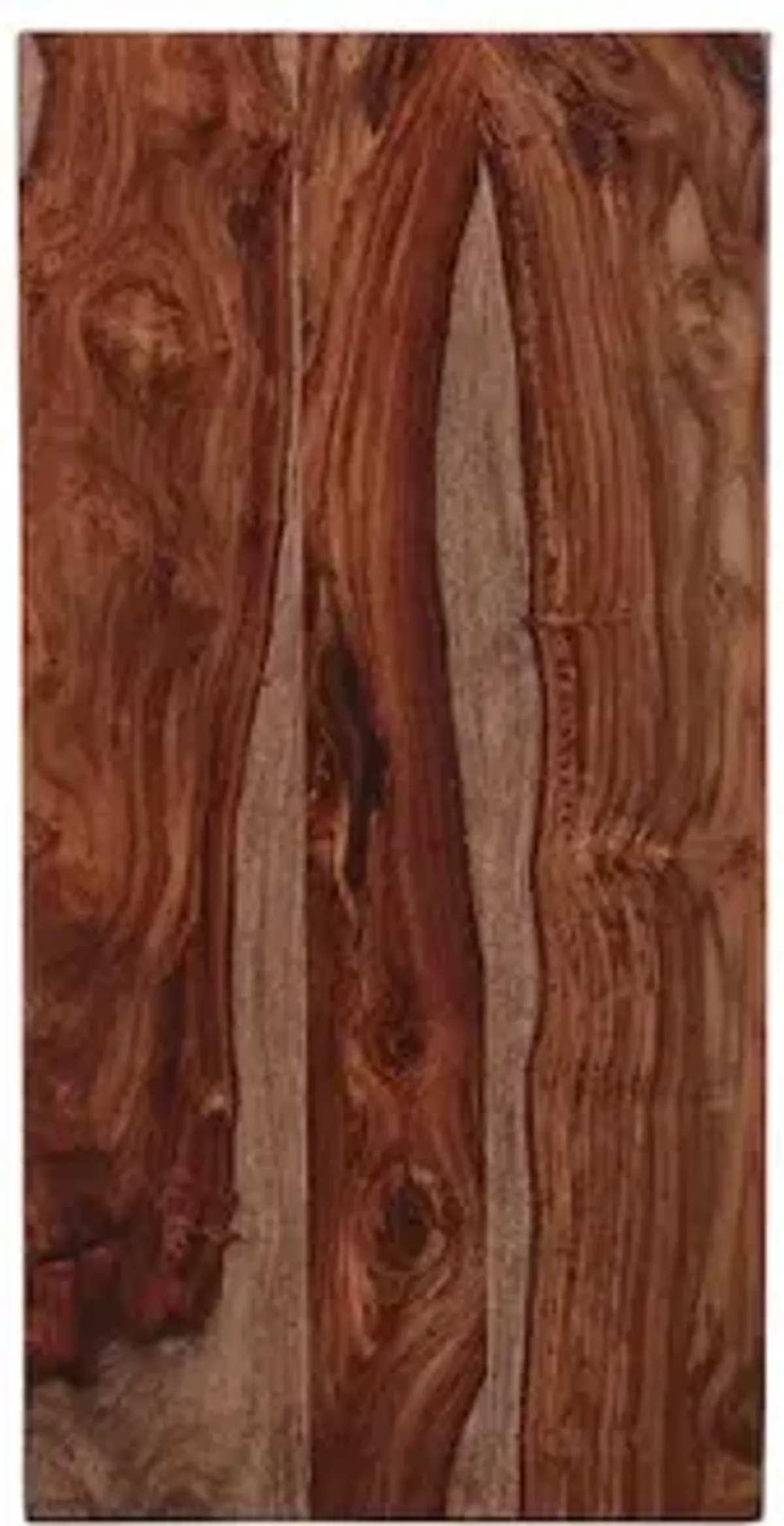 Porter Designs Kalispell Solid Sheesham Wood End Table, Natural