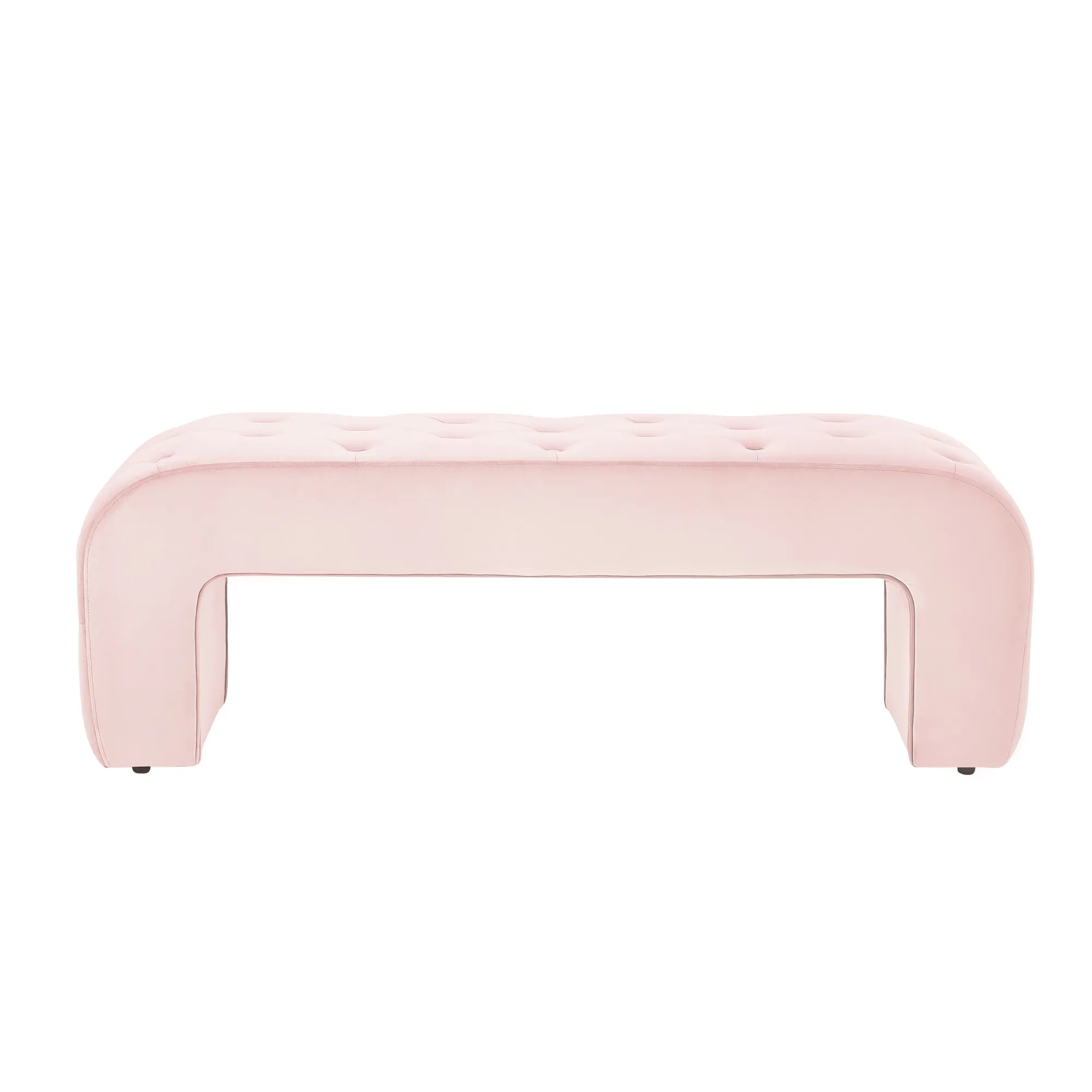 Inspired Home Kevon Velvet Bench