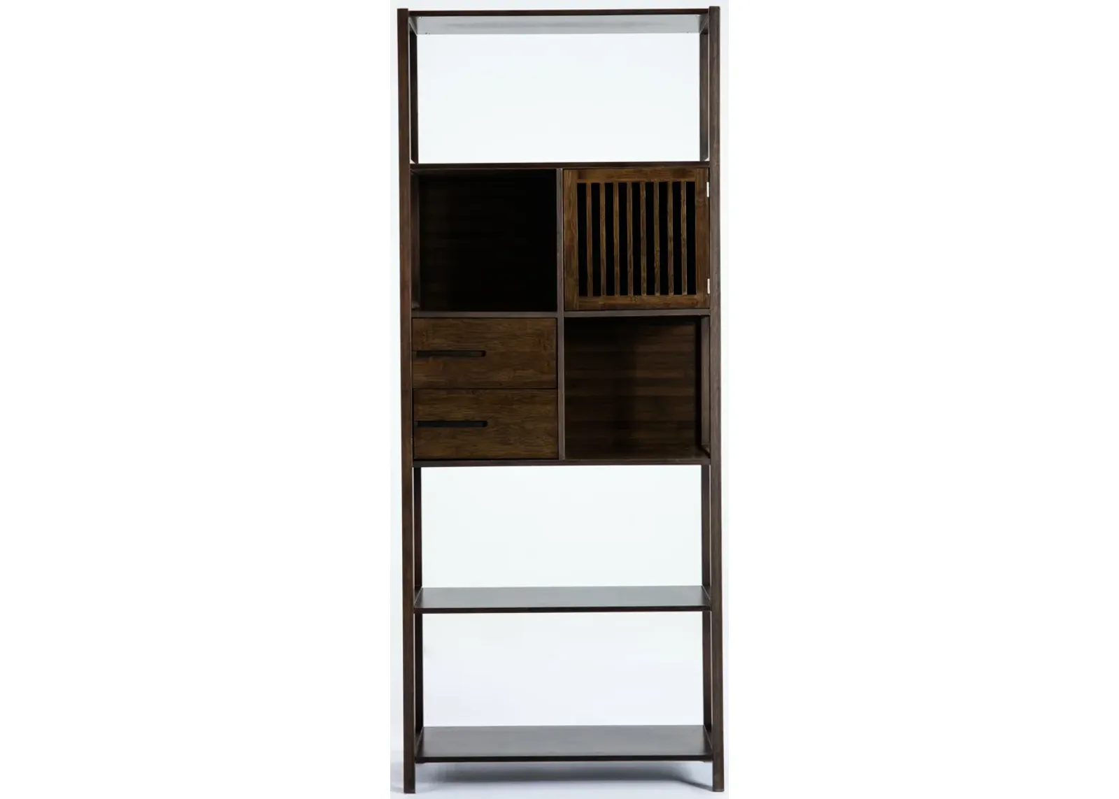 Boraam Selma Bookcase, Right, Cappuccino