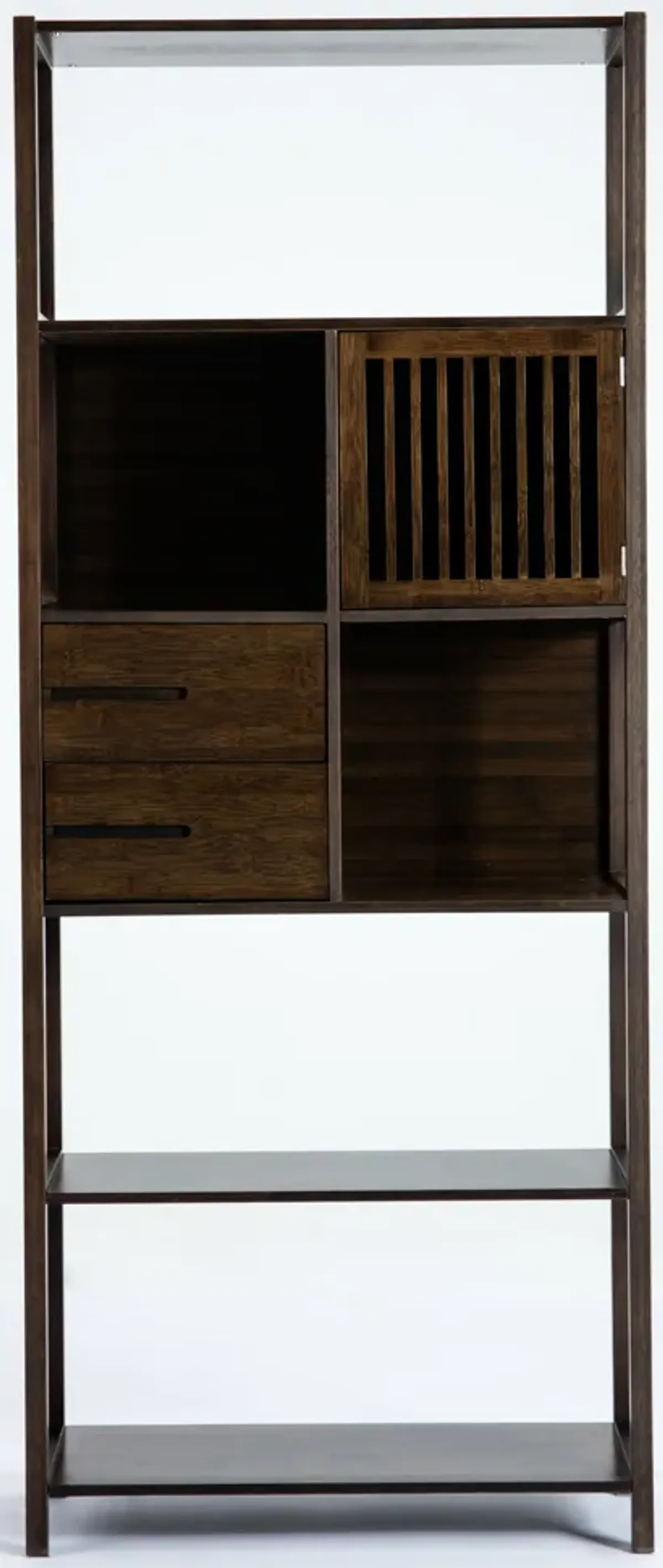 Boraam Selma Bookcase, Right, Cappuccino