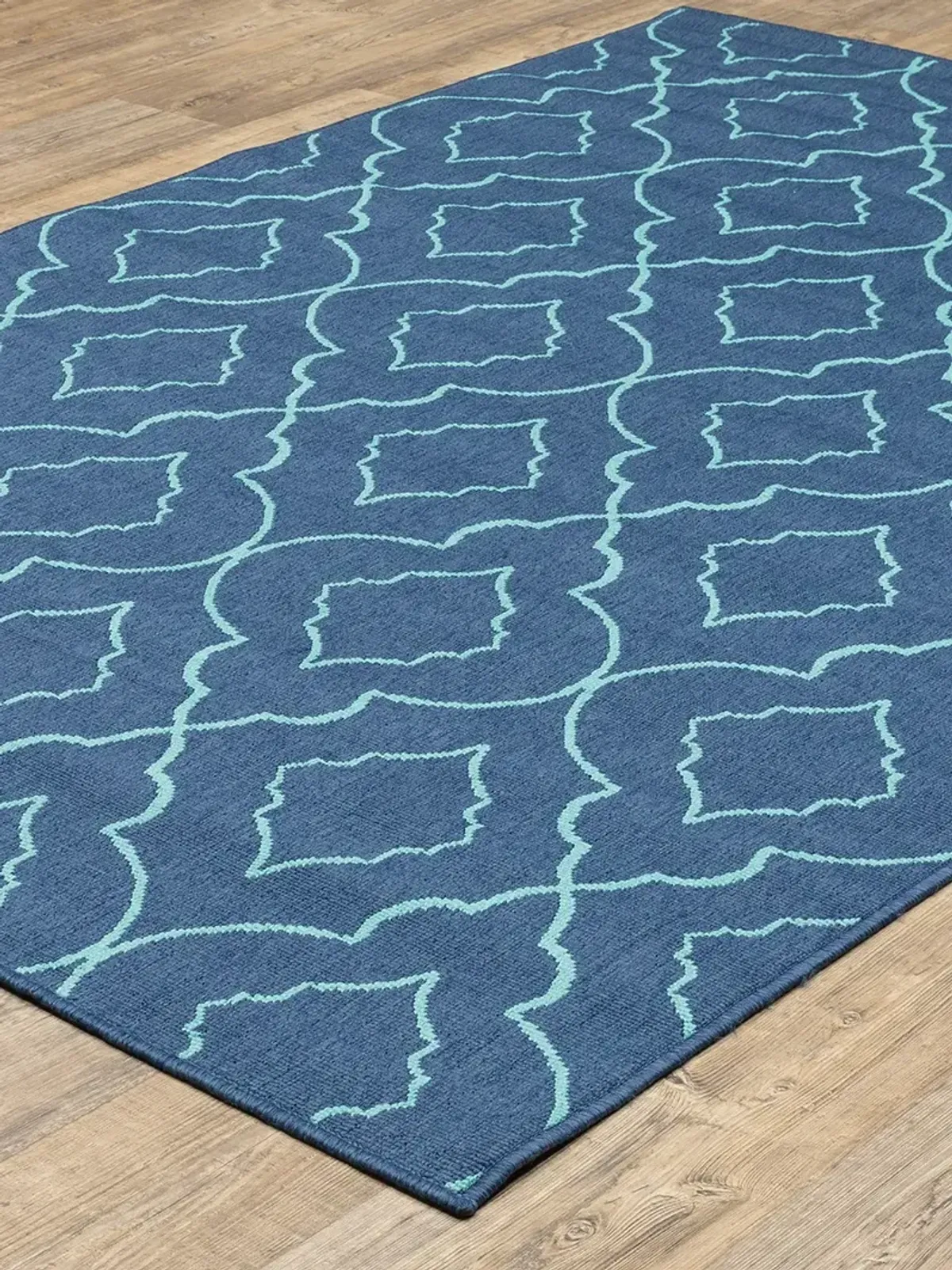 Meridian 3'7" x 5'6" Navy Rug