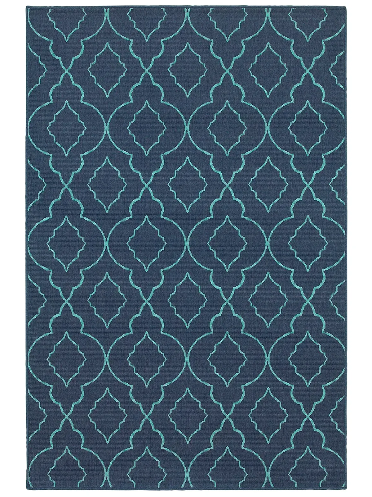 Meridian 3'7" x 5'6" Navy Rug