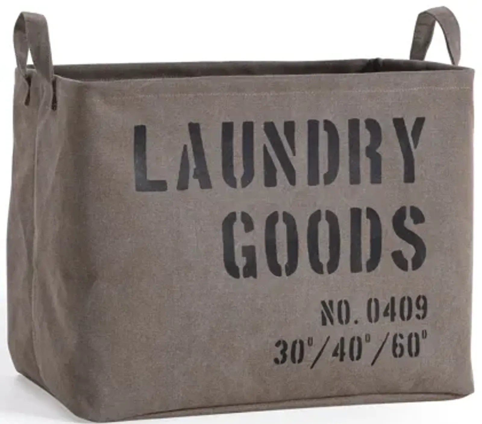 Collapsible Army Canvas Laundry Basket