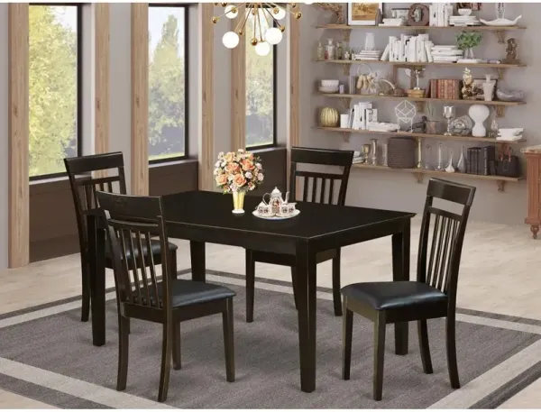 5  Pc  Dining  room  set  for  4-Dining  Table  Top  and  4  Dining  Chairs