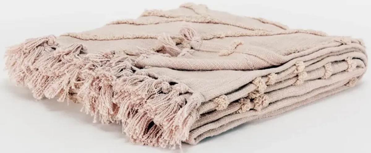 Blush 50" x 60" Throw Blanket