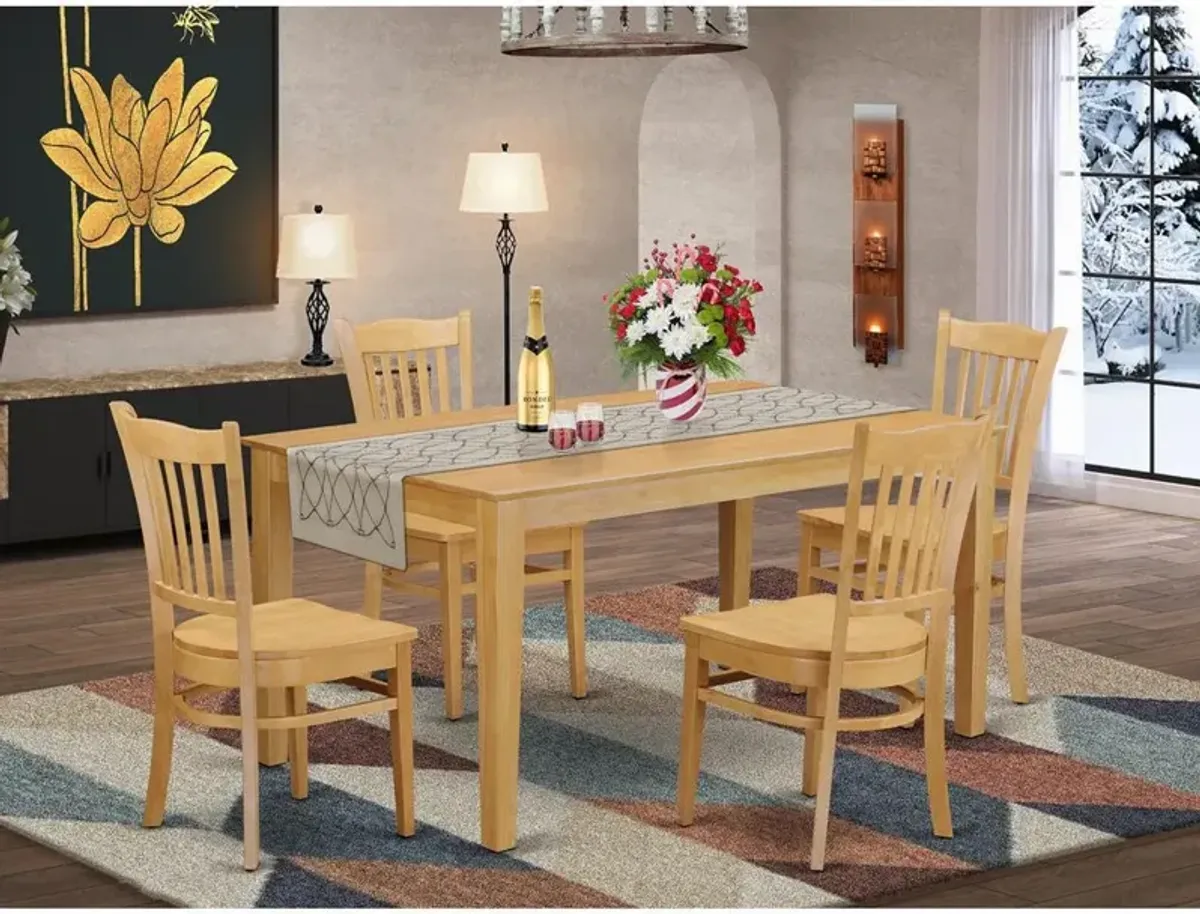 5 Pc Dining room set for Dining Table and 4 Dining Chairs