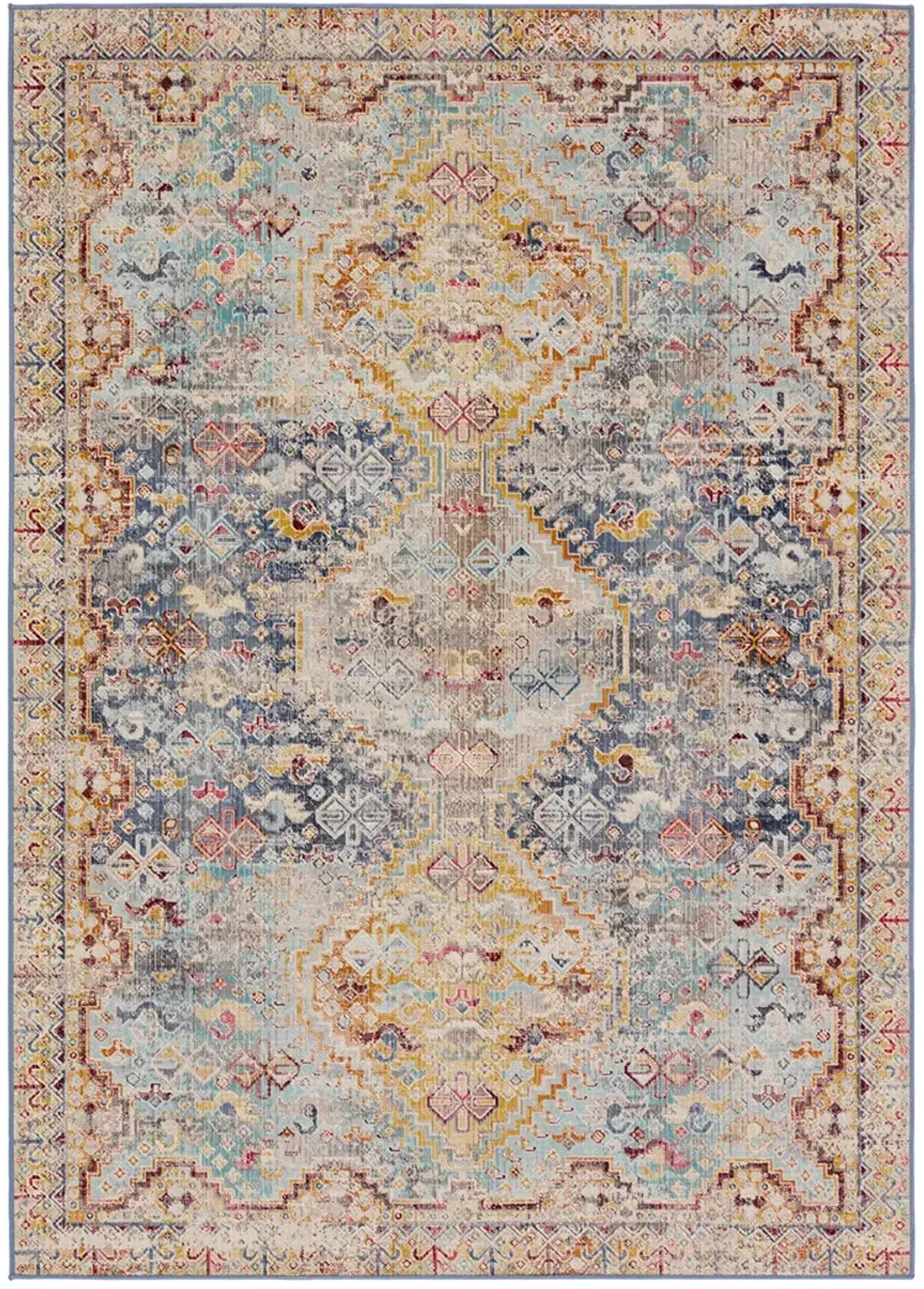 Bequest Esquire Blue 3' x 8' Runner Rug