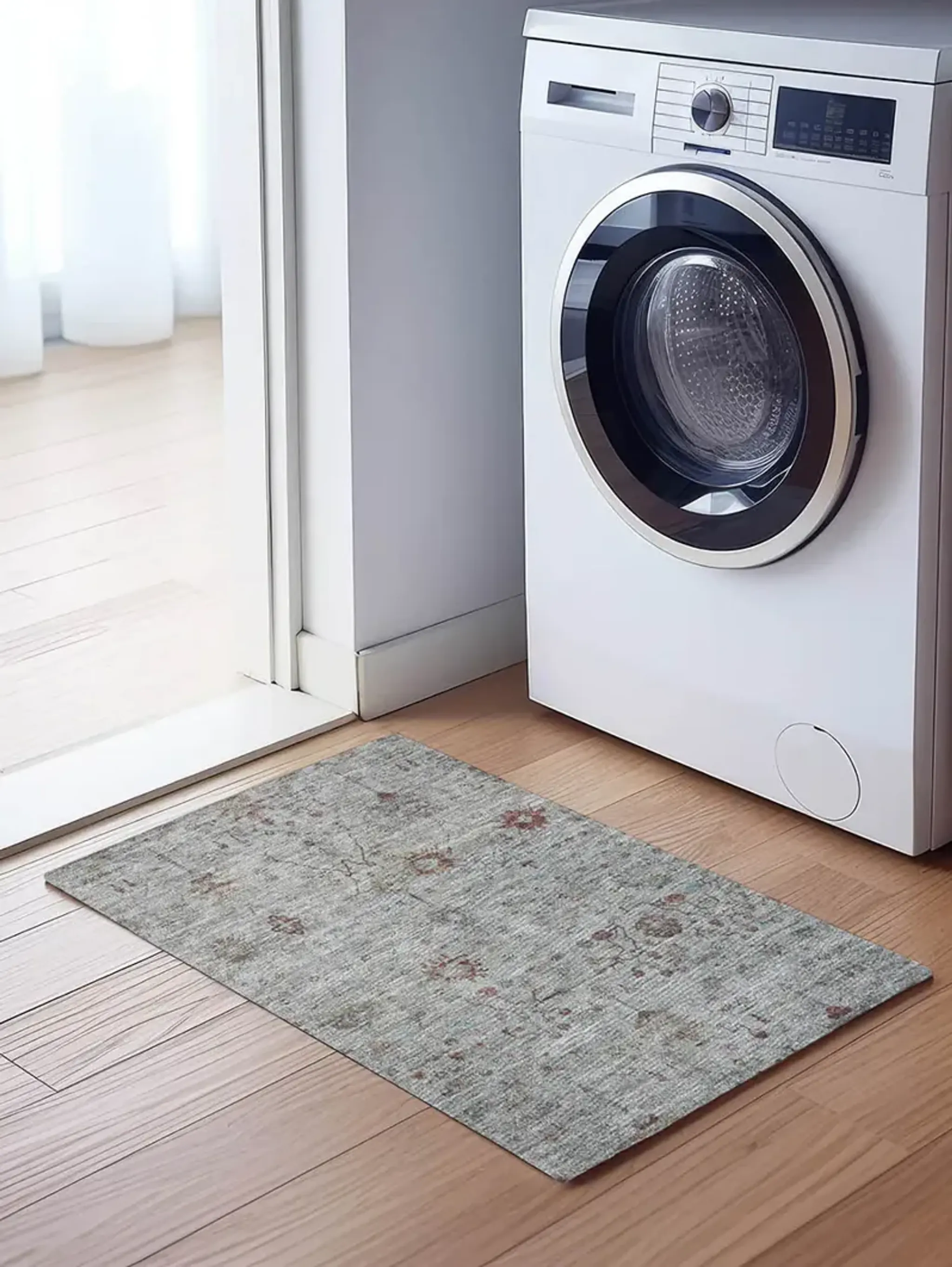 Solace Sl4 Gray 20 X 30 Rug Mathis Home | Furniture.com
