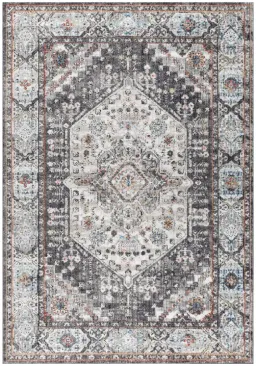 Charcoal Gray/Ivory color