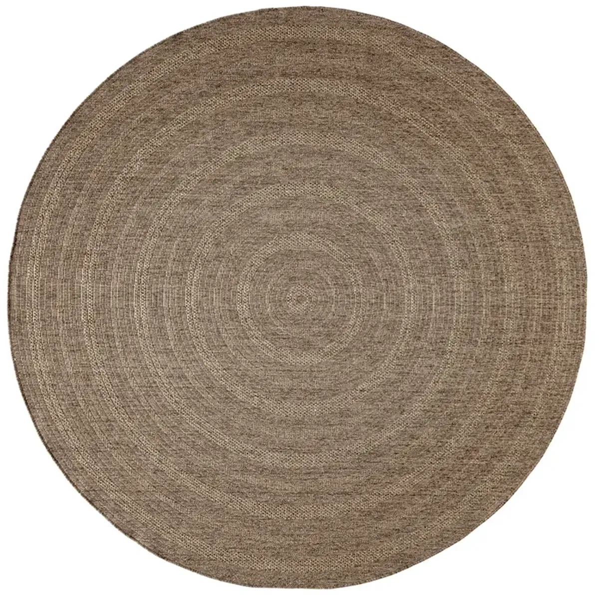 Tulum TLM04 Brown 8' x Round Rug