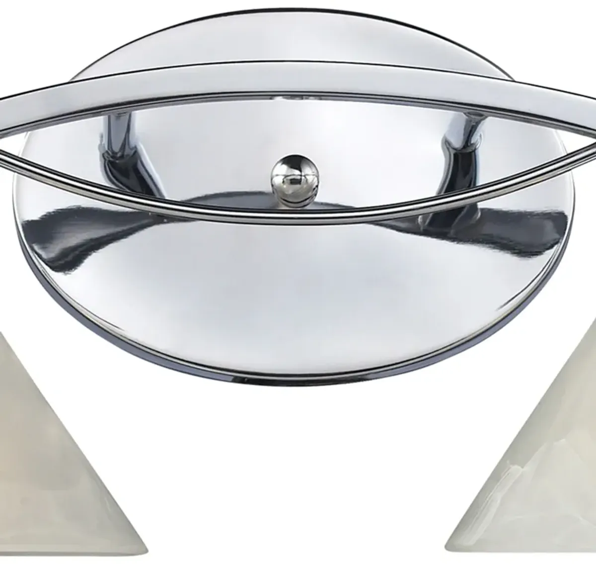 Elysburg 18'' Wide 2-Light Chrome Vanity Light