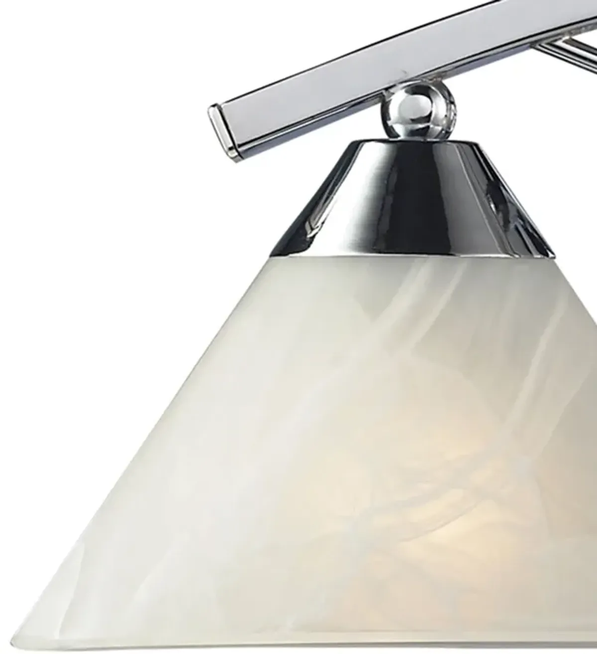 Elysburg 18'' Wide 2-Light Chrome Vanity Light