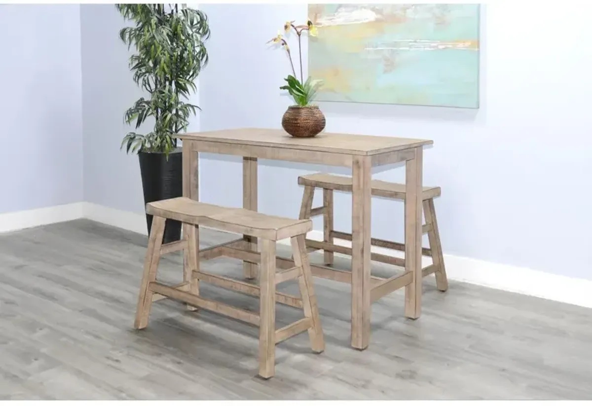 Sunny Designs Marina Wood Counter Height Dining Table