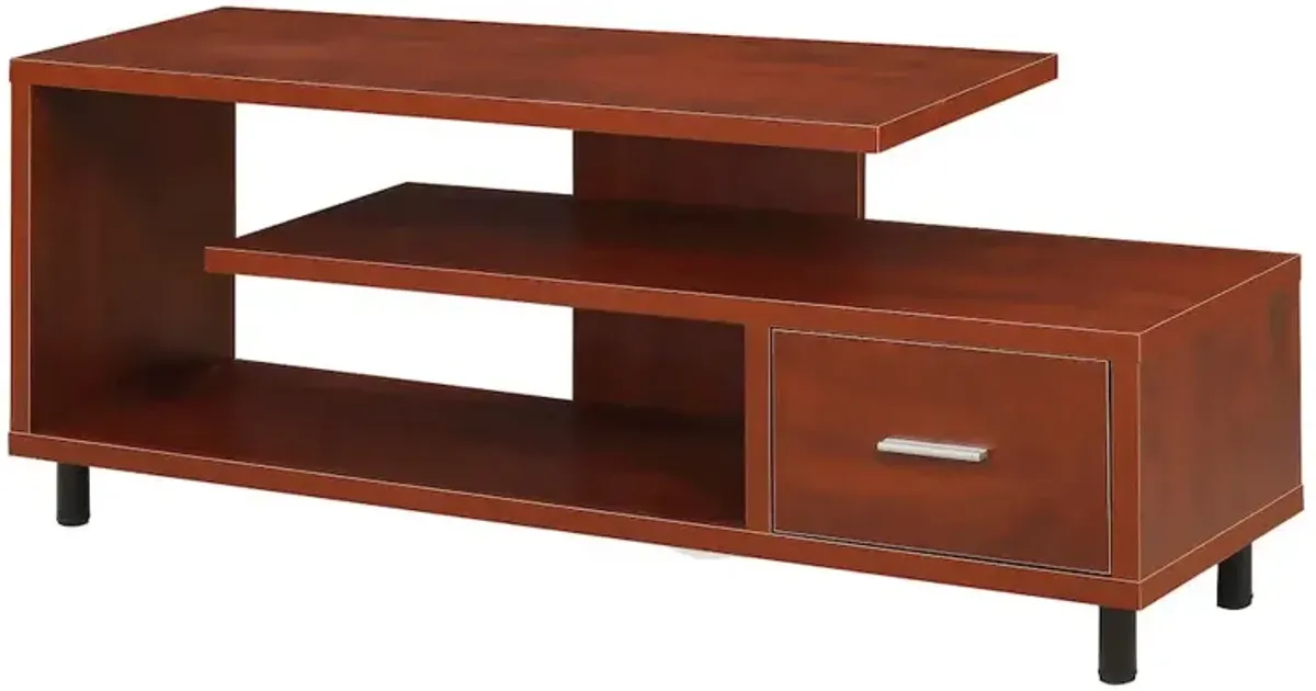 Convience Concept, Inc. Seal II 1 Drawer TV Stand with Shelves for TVs up to 65 Inches