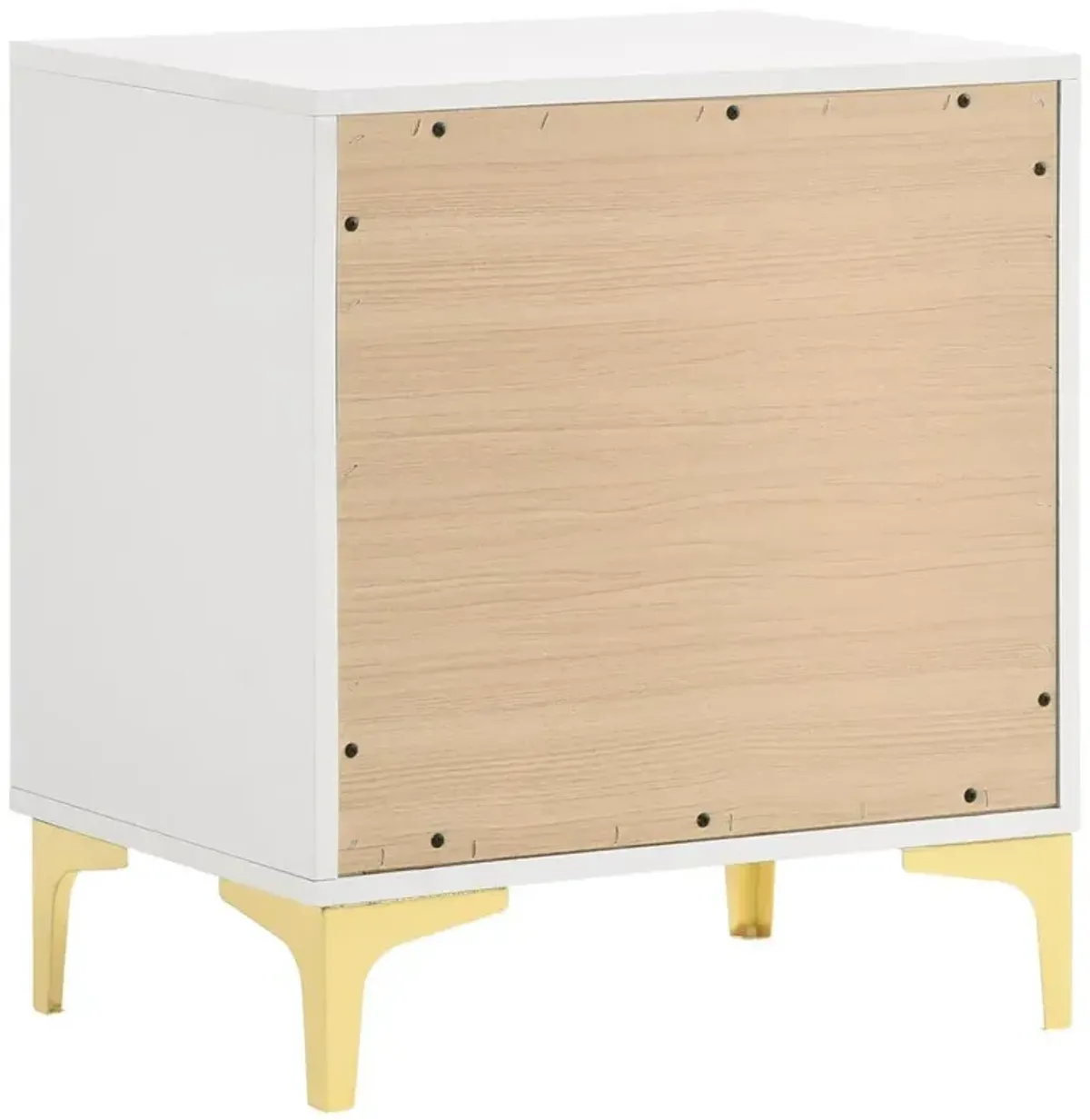 Kendall 2-drawer Nightstand White