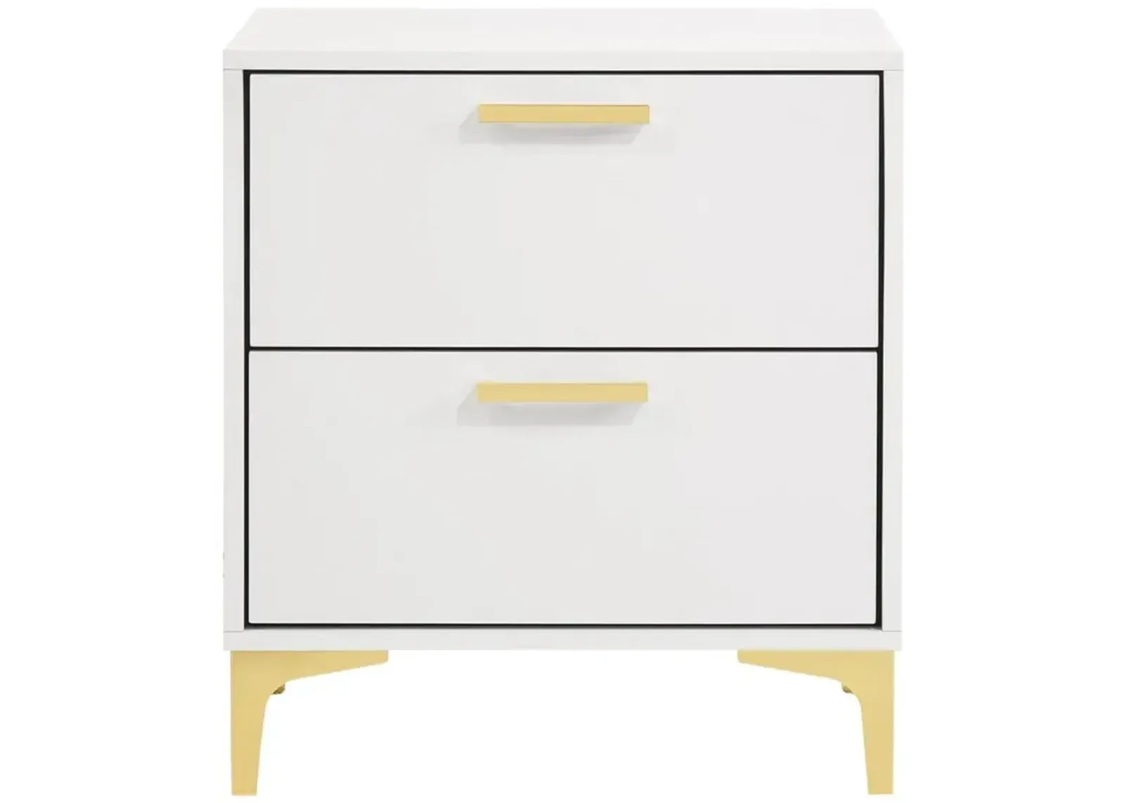 Kendall 2-drawer Nightstand White