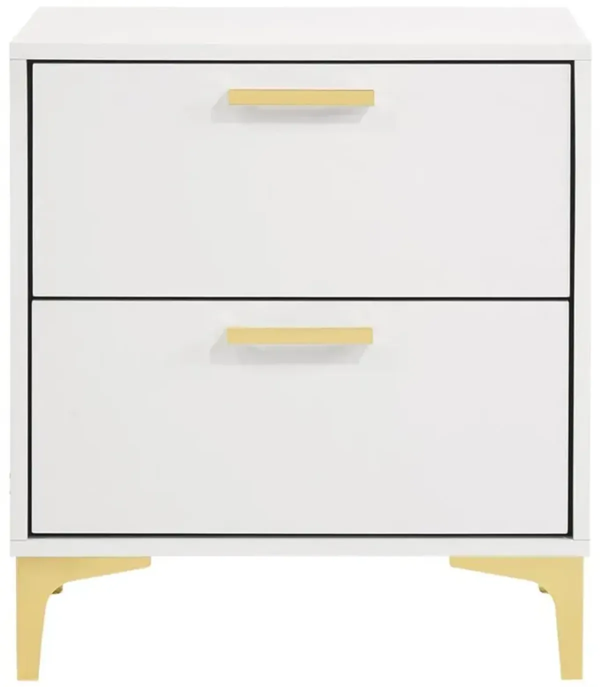 Kendall 2-drawer Nightstand White