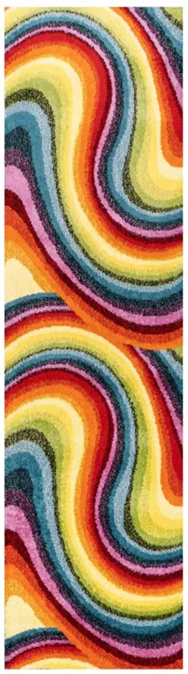 Flow Abstract Swirl Indoor Area Rug