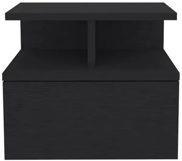 Nightstand Floating Flopini, Bedroom, Black