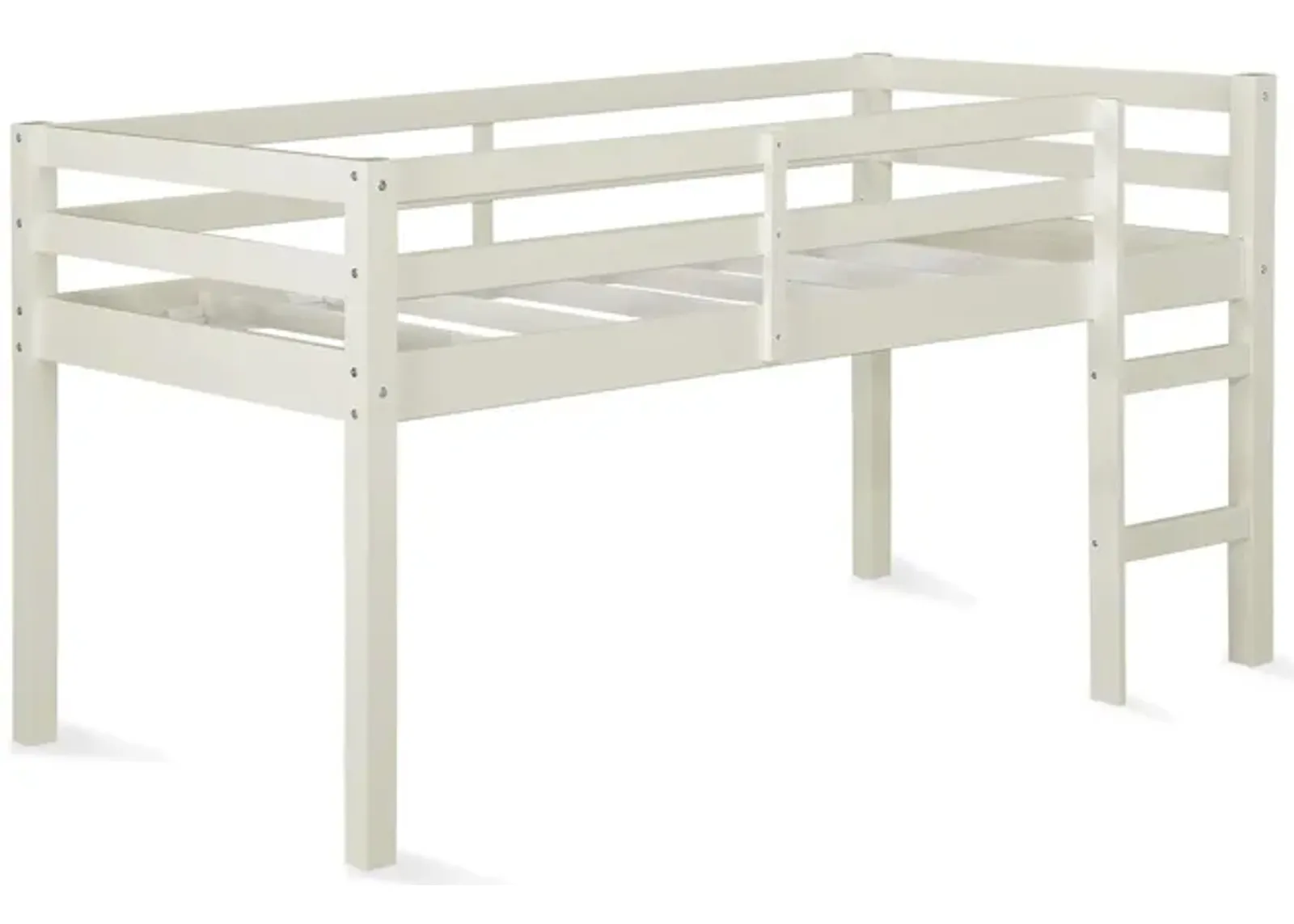 Milton Junior Twin Size Wooden Loft Bed for Kids