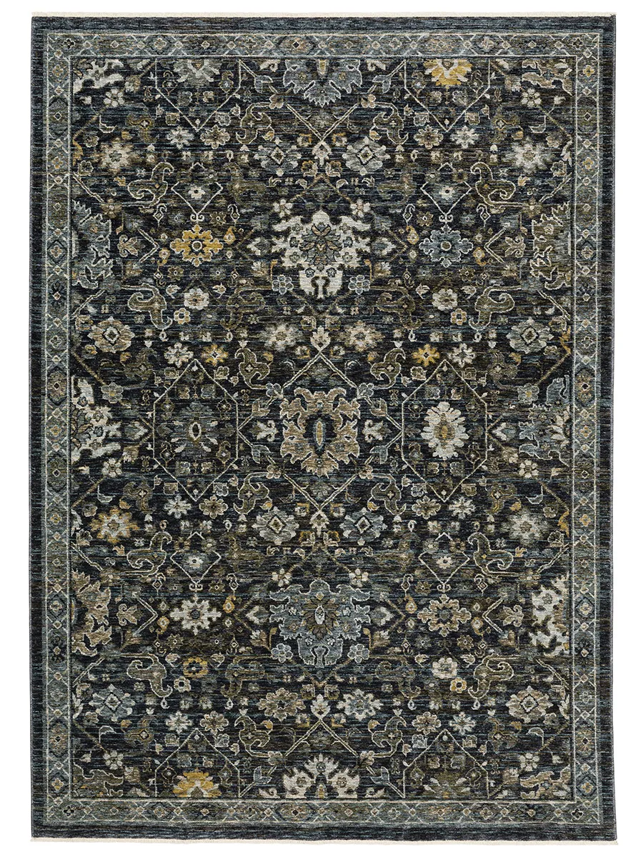 Aberdeen 5'3" x 7'6" Blue Rug